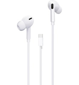 Resim Nettech NT-HS05 Type-C Girişli Kulak İçi Kulaklık (Beyaz) 