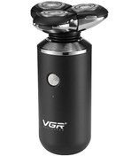Resim Sones Vgr V-317 5w Usb Çok Yönlü Üç Boyutlu Yüzen Üç Ağlı Elektrikli Tıraş Makinesi Std-55 
