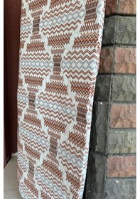 Resim Çift Kişilik Çok Amaçlı Pike, Yazlık Pike, Desenli Pike, Yatak Örtüsü 195x220cm Turuncu 