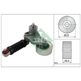 Resim Ina 534003710 Alternatör Gergi Rulmanı Kütüklü P206 1.4i-1.6i-16 16v 98- -xsara 1.4i-1.6-1.6 16v 97-05 5751.52-96218349 
