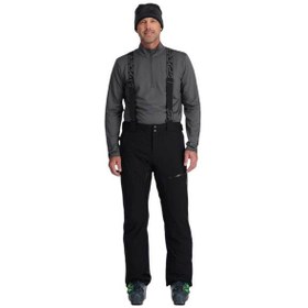 Resim Spyder Dare Lengths Erkek Siyah Kayak Pantolonu 