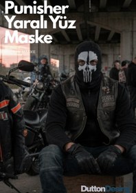 Resim dutton Ghost Yaralı Punisher Maske Buff Balaklava 