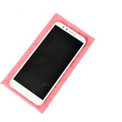 Resim Tkgz General Mobile Gm8 Lcd Dokunmatik Ekran Full Çıtalı Beyaz 