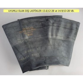 Resim BSR Lastik Market 16.9/14-30 Tr218a Hyusong Malezya Malı Butil Kauçuk Iç Lastik (16.9-30) 