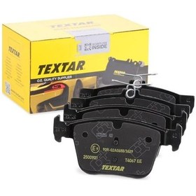 Resim Arka Fren Balatası 123mm Troc Karoq Ateco Q2 2017-2023 Textar 