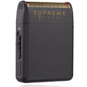 Resim Supreme Trimmer Solo Siyah Tek Folyo Shaver | 7800 RPM Motor, USB-C, Hipoalerjenik Folyo 