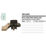 Resim Konjektor 12V Mitsubishi Kamyonet 2 Fis Soket Yan 504631498 