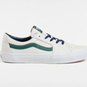 Resim Vans VN0009QRWTM1-SK8-Low Beyaz Deri Kadın Lifestyle Ayakkabı 