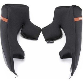 Resim Scorpion Exo 520 Evo Air Kw2 Yanak Pedi Siyah Siyah 
