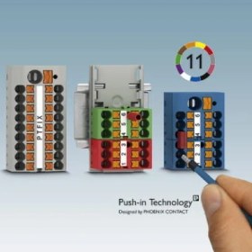 Resim Phoenix Contact Dağıtım Bloğu - Mavi Standart 