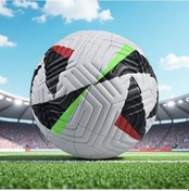 Resim Cordial Dayanıklı No 5 Pu Kabartmalı Futbol Topu Spor Futbolu Makine Dikişli Çok Renkli Açık Hava Antrenman Müsabaka Takım Sporları Hediye Altın 