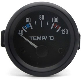 Resim 2'' 52mm Su Sıcaklık Ölçer Sensörlü 1 / 8 '' Npt 12v Araba Su Sıcaklık Göstergesi Led Dijital Arka Aydınlatmalı Otomotiv Alet Aracı 