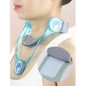 Resim Boyun Destek Korsesi - Boyun Desteği Bilgisayar Kullanırken Kullanıma Uygun Boyun Omurga Düzleştirme 