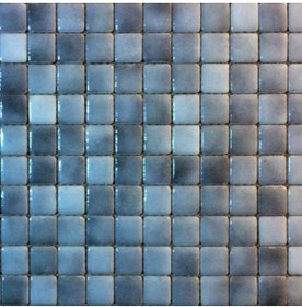 Resim BNG74 STORE 25x25x4 Mm Filesiz Gri Ve Tonlarında Cam Mozaik ( 1 Paket / 300 Adet ) 