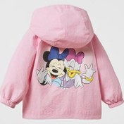 Resim Mojo Bebek Mojo Kız Çocuk Disney Yağmurluk 1307 Pembe 