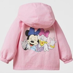 Resim Mojo Bebek Mojo Kız Çocuk Disney Yağmurluk 1307 Pembe 