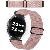 Resim Kingnob Saat Kayışı 20mm 22mm + Samsung Uyumlu Amazfit Huawei Garmin 290743465 
