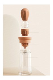 Resim Genel Markalar Trnc Silikon Hazneli Fırçalı Yağdanlık 