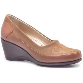 Resim Gedikpaşalı Nsh 23y 500 Taba Bayan Ayakkabı Comfort Taba 