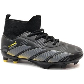 Resim Cool Neymar Çoraplı Çocuk Krampon Ayakkabısı Siyah 