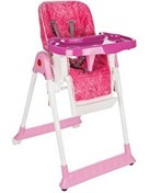 Resim Pilsan Kademeli - Katlanabilir - Tekerlekli Süper Mama Sandalyesi - Pembe 