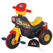 Resim Enhoş Küheylan Motor 3 Tekerlekli Pedallı Kasklı Bisiklet 