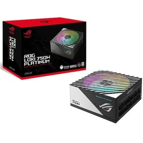 Resim Asus Rog Loki Sfx-l 750w 80+ Platinum Modüler Pcıe 5.0 Güç KaynağI 