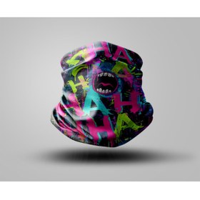 Resim Buffalo Hahaha Tasarımlı Motorcu Buff Maske Outdoor Boyunluk Unisex Bandana 