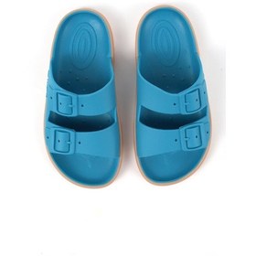 Resim Boatilus Rocksy-f Caraibe/beige Erkek Çocuk Terlik Mavi 
