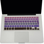 Resim Pembe Mavi Laptop Macbook Klavye Koruyucu Türkçe Q (eski Usb’li Model 2008/2017 Yılı) Ile Uyumlu Ombre McStorey