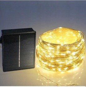 Resim Twin Fox Solar Enerjili 10 Metreli Çiçek Işıklı Çarşaf 133655276 Beyaz 