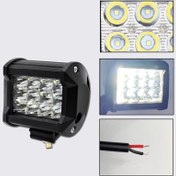 Resim NKT GROUP Off Road Spot Delici 12 LED 5 Farklı Fonksiyonlu Su Geçirmez 3 Sıra 