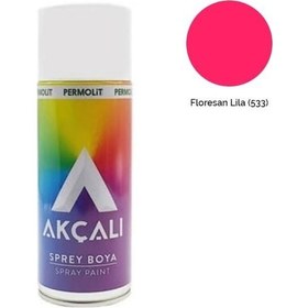 Resim Akçalı Sprey Boya 533 Floresan Lila 400 Ml 