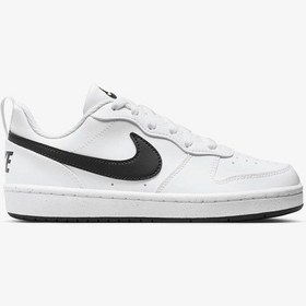 Resim Nike Court Borough Low Recraft Gs Dv5456-104 Beyaz Kadın Spor Ayakkabı Beyaz 