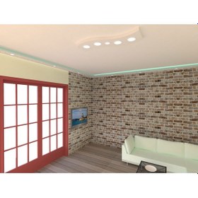 Resim Motifpiyer Tavan Spot Göbek Tsg-es-duz-5-26cmx96Xmx4,5Cm 