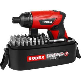 Resim Rodex Rdx308 Şarjlı Tornavida 3.6v 1.5ah 210rpm Lı-Ion 54 Parça 
