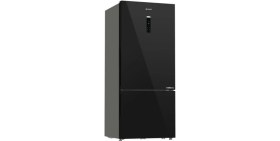 Resim Arçelik 278551 ESC Siyah Cam Alttan Donduruculu Buzdolabı 