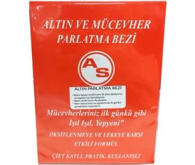 Resim Metro Decoration Display Altın Parlatma Bezi (2 Adet) 