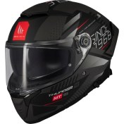 Resim mt Full Face Güneş Vizörlü Kask FF118SV Thunder 4 Sv Luminence D1 Mat (S) 