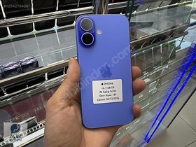Resim Apple iPhone 16 İkinci El TR | 128 GB | Laciverttaş 