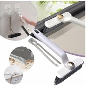 Resim 3b Trend Döner Başlıklı Cımbızlı Detay Temizlik Fırçası Fayans Klozet Köşe Oluk Temizleme Fırçası 