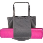 Resim Honmex Gri Kumaş Yoga Mat Çantası - Taşıma Ve Saklama Fonksiyonu - 47x35x10.5 Cm Boyutunda 