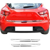 Resim Renault Clio 4 Hb Krom Stop Alt Çıta 4Prç Paslanmaz Çelik N11.2396 