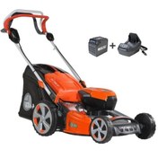 Resim Oleo-Mac Gi 48 T 5.0 Ah Akülü Çim Biçme Makinesi + Şarj 