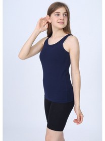 Resim Toontoy Kız Çocuk Atlet Lacivert 