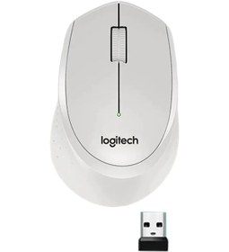 Resim Logitech M330 Kablosuz Fare 1/2 Adet Oyun Faresi 2.4 Ghz 1000 Dpı 3 Düğmeler 1pc M330 White Fransa Diğer 