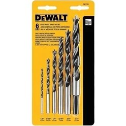 Resim Leaf Shop DW1720 Brad Point Bit Set, 6-Piece 