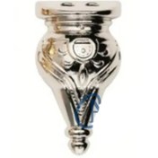 Resim Skygo Minare Ahşap, Sunta Sandık Ayağı, Kutu Ayak 3 cm - Nikel 