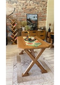 Resim Ntconcept Arden Doğal Ahşap Yemek Masası 85x210 