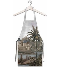 Resim Adawall Manzara Tasarımlı Mutfak Önlüğü 